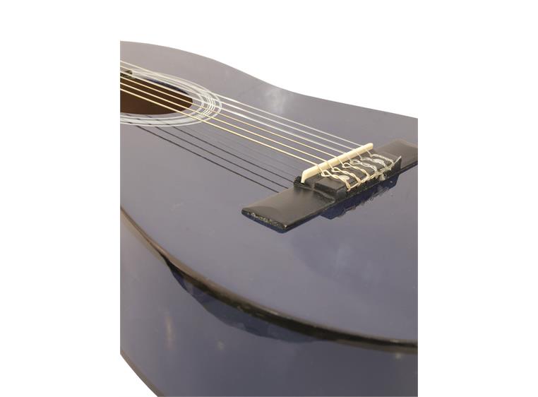 DIMAVERY AC-303 Klassisk gitar 3/4, blå